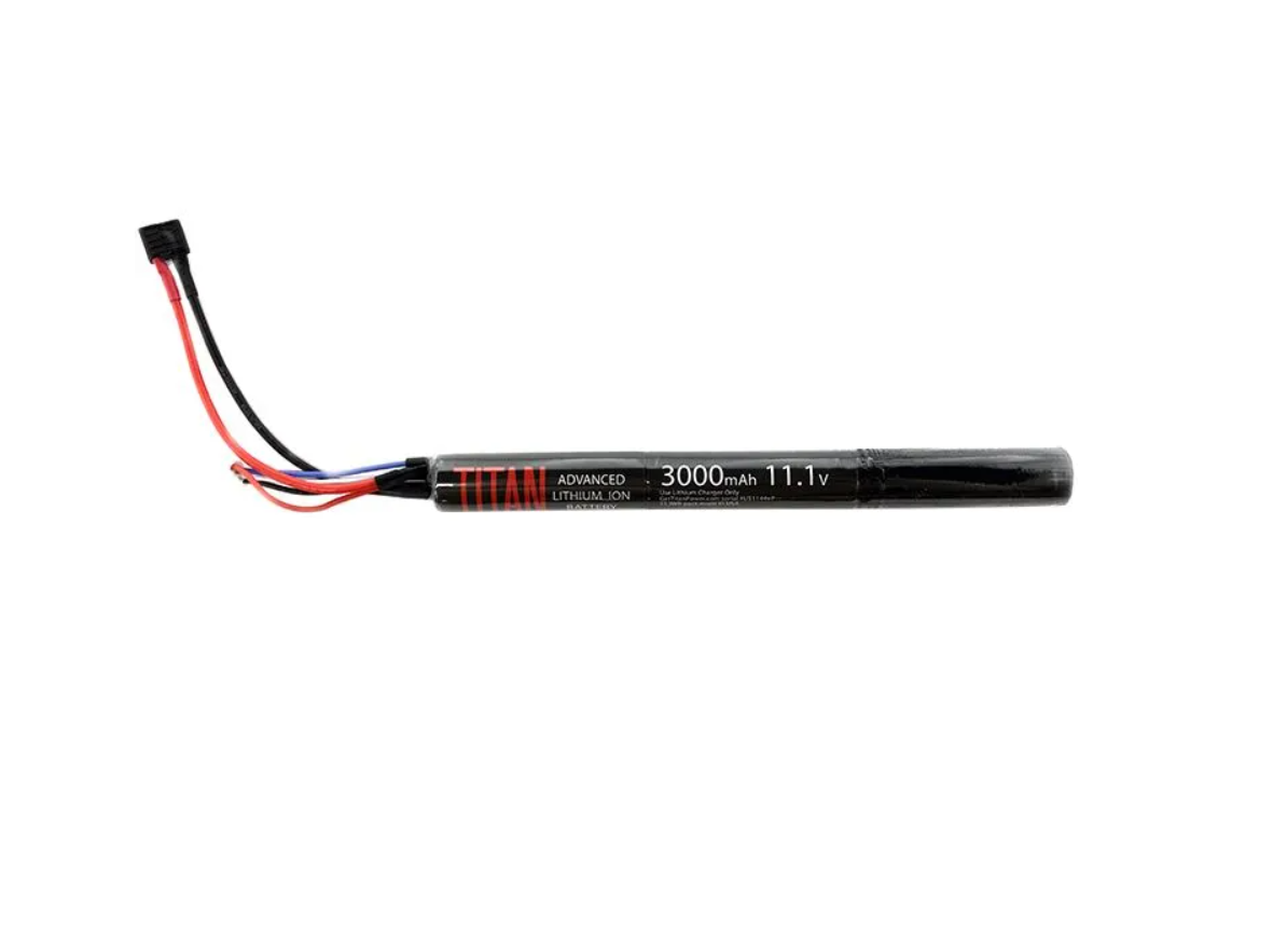 Lithium Ion 3000mAh 11.1v Stick T-Plug - Deans