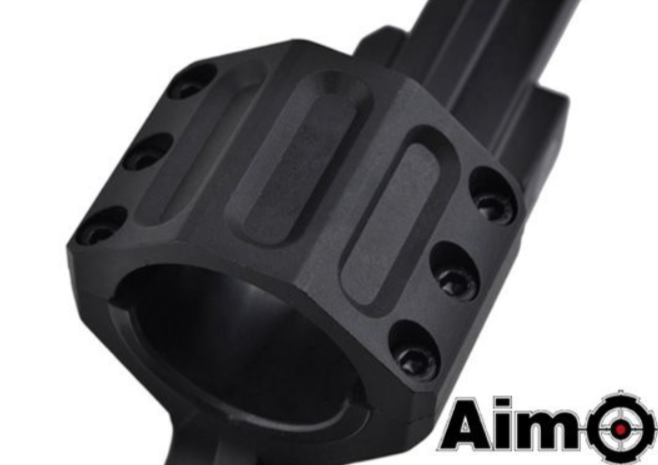 GE Long Version Scope Ring Mount - Black