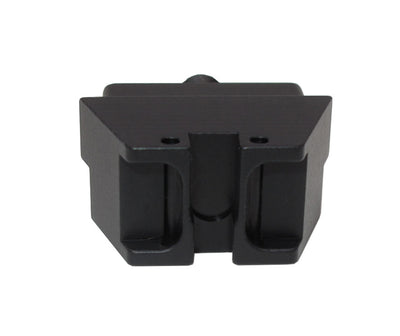 G 17,19,34 Viseur arrière à fibre optique en aluminium CNC