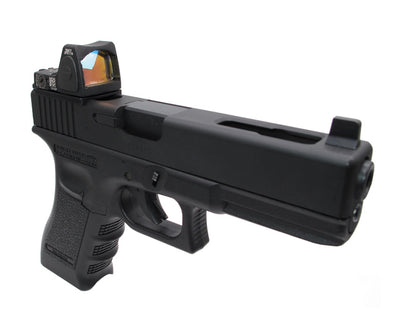 G series (T.Marui, WE) CNC Aluminium RMR Fiber Optic High Rear Sight