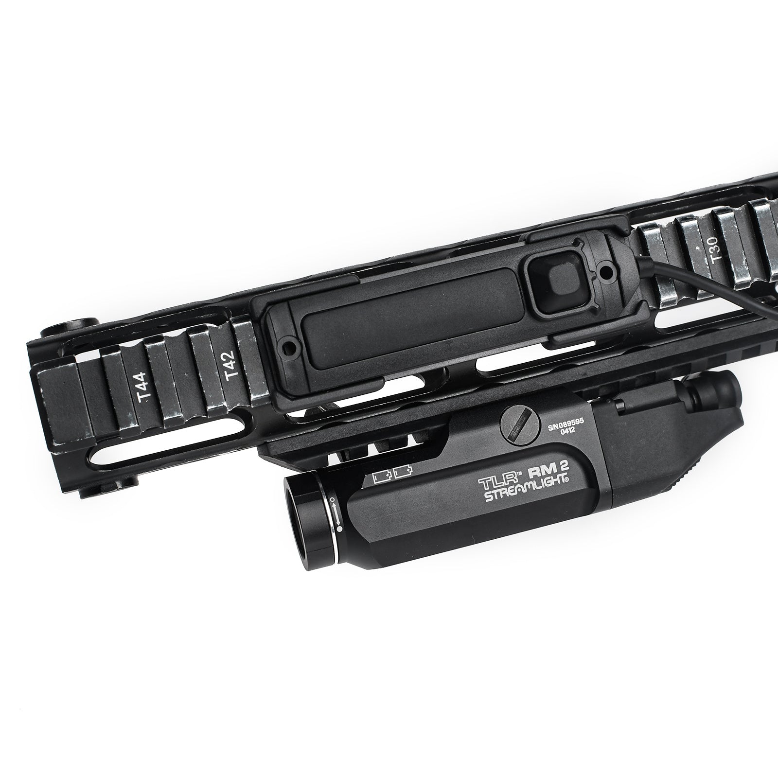 T RM 2 Rail Mounted Tactical Lighting System - BLACK