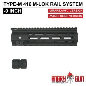 Type-M 416 M-lok Rail System Series- 9" Marui NGRS