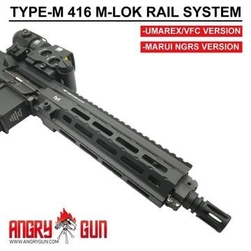 Type-M 416 M-lok Rail System Series- 9" Marui NGRS