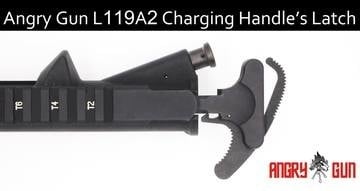 L119A2 Charging Handle's Latch - MWS/MTR/NGRS
