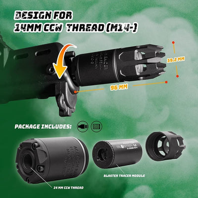 Raider Tracer Unit with Bifrost M 14mm CCW Black