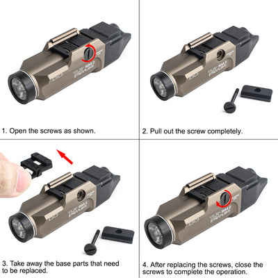 T RM 2 Rail Mounted Tactical Lighting System - DE