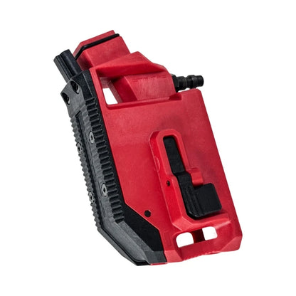 Hi-Capa HPA M4 AEG Magazine 90° Angled Adapter - Red / Black
