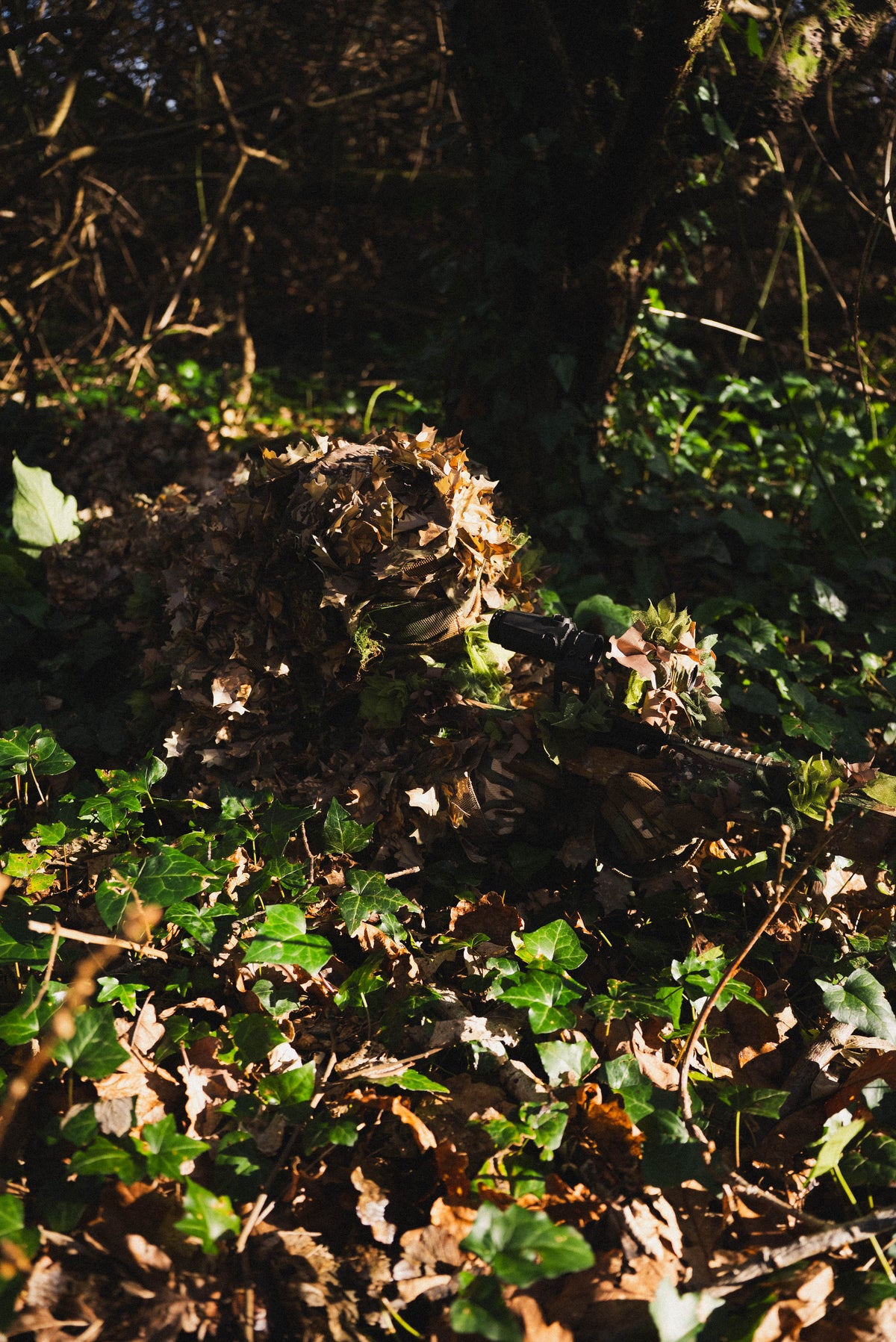 Brown Oak Leaf Suit