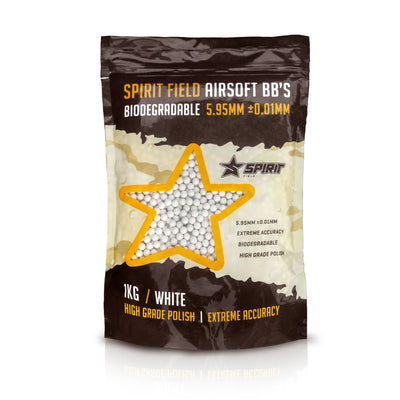 BBs Spirit Field BIO 0.20gr 1Kg/5000rnds Bag
