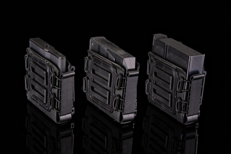 Hard Shell Pouch for .338 mags (SRS, TAC-41 Long, VKS) Black
