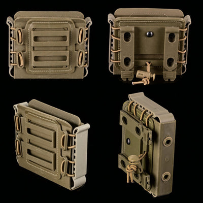 Hard Shell Pouch for .338 mags (SRS, TAC-41 Long, VKS) FDE