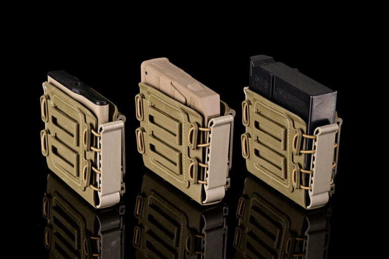 Hard Shell Pouch for .338 mags (SRS, TAC-41 Long, VKS) FDE