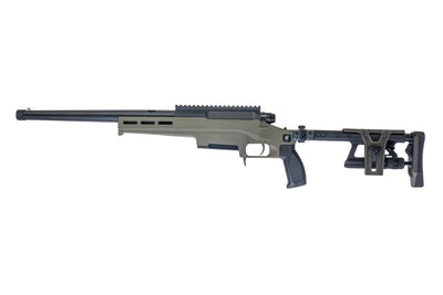 TAC-41L Bolt Action Rifle, Lite chassis & Aluminium stock, Green