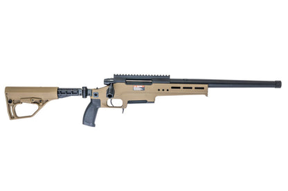 TAC-41L Bolt Action Rifle, Lite chassis & Buffer stock , FDE