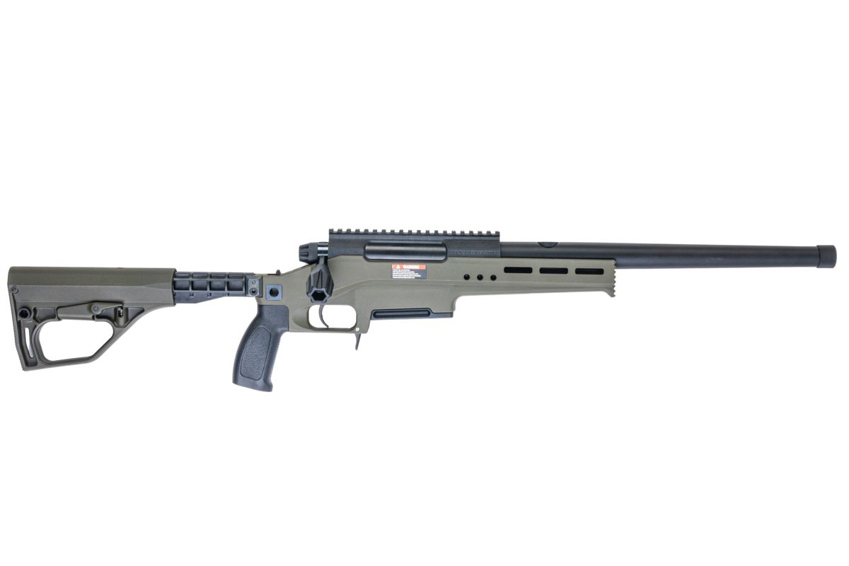TAC-41L Bolt Action Rifle, Lite chassis & Buffer stock,Sport version, Green