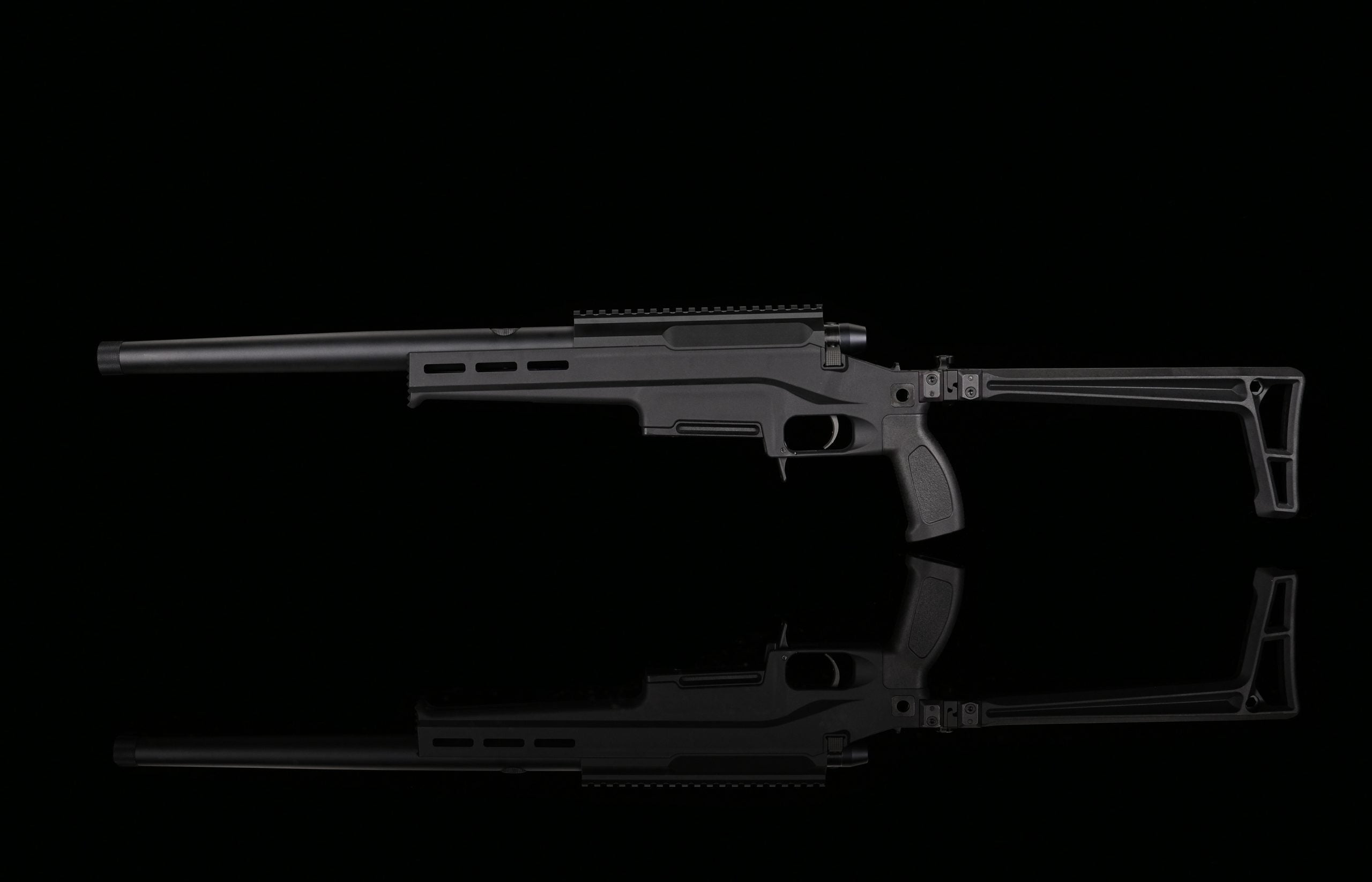 TAC-41L Bolt Action Rifle, Lite chassis & Lite stock, Black