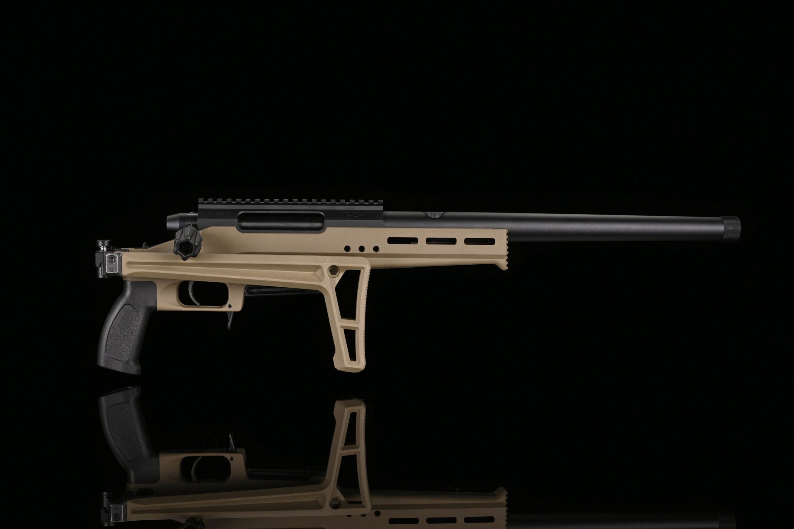 TAC-41L Bolt Action Rifle, Lite chassis & Lite stock, FDE