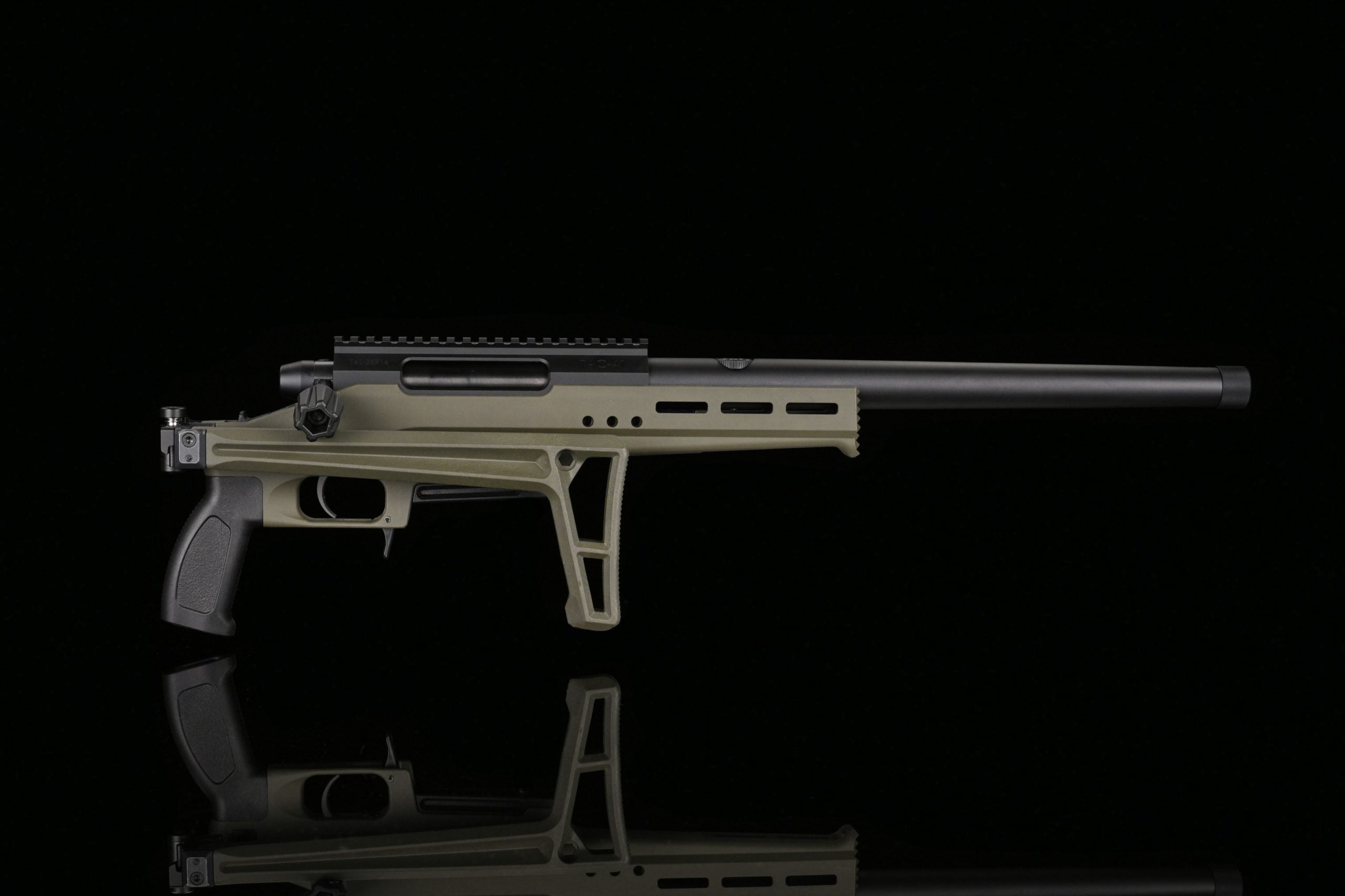 TAC-41L Bolt Action Rifle, Lite chassis & Lite stock, Green