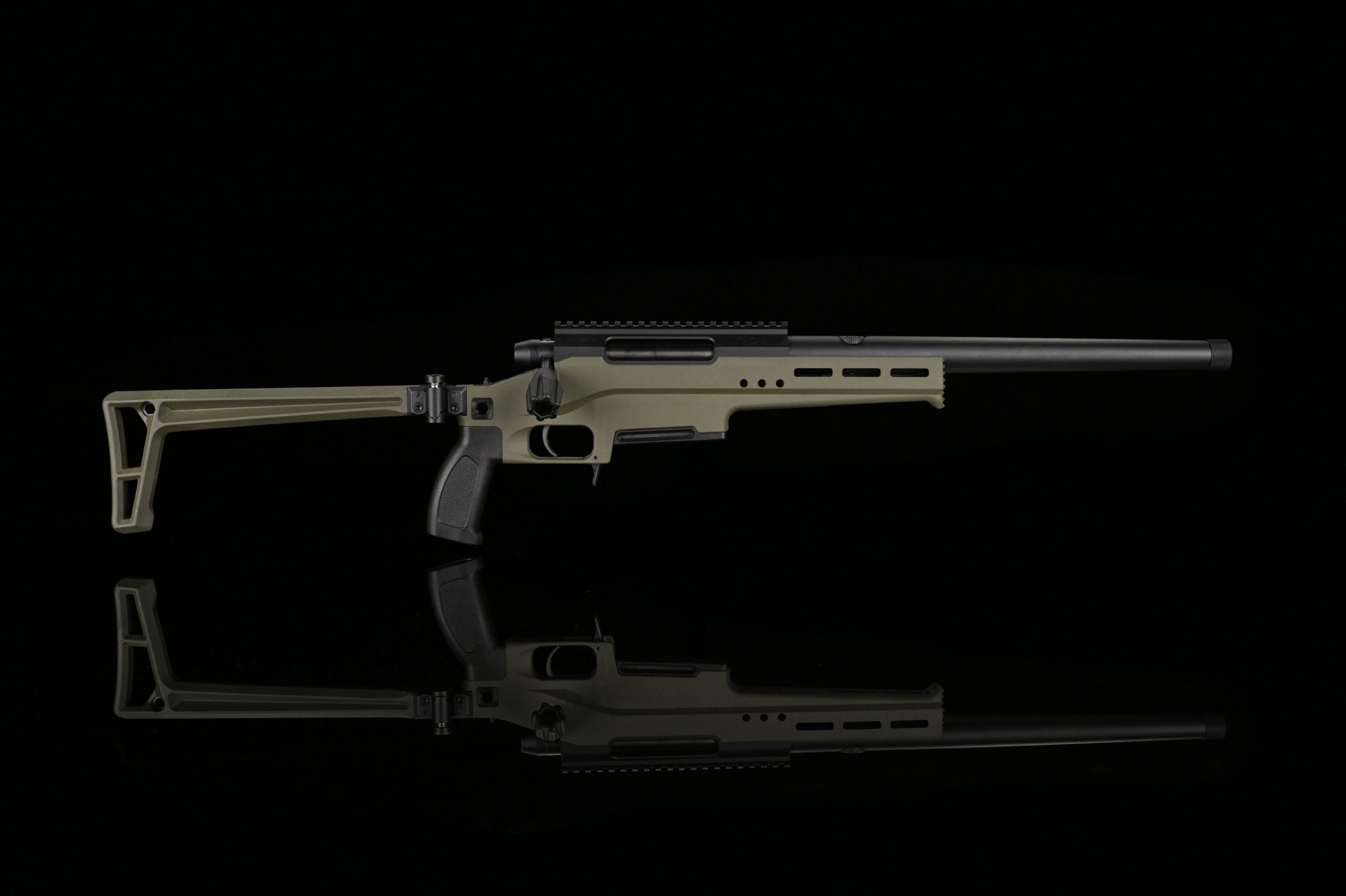 TAC-41L Bolt Action Rifle, Lite chassis & Lite stock, Green