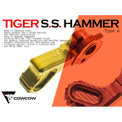 Tiger SS Hammer A - Gold For TM Hi-CAPA/1911