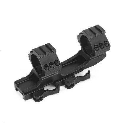 Rail supérieur, anneau d'extension 25,4 mm-30 mm, fixation QD 