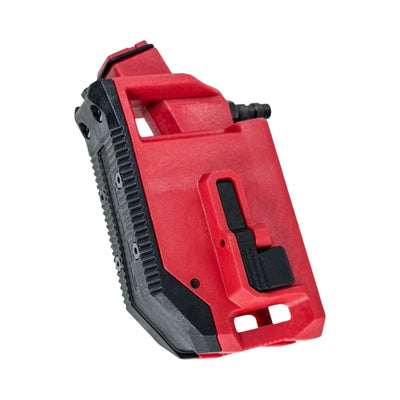 AAP-01 / G-Series HPA M4 AEG Magazine 90° Angled Adapter - Red / Black