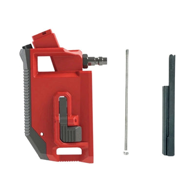 AAP-01 / G-Series HPA M4 AEG Magazine 90° Angled Adapter - Red / Black
