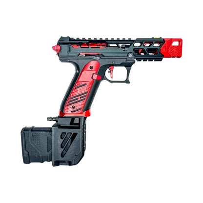 AAP-01 / G-Serie HPA M4 AEG Magazin 90°-Winkeladapter - Rot / Schwarz