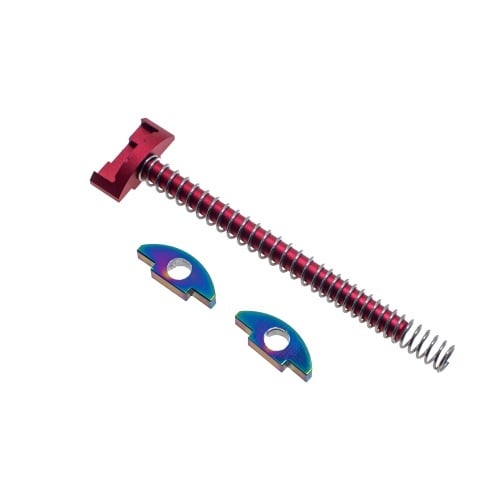 AAP-01 Aluminium Guide Rod Set - Red