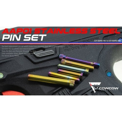 AAP-01 Stainless Steel Pin Set - Black