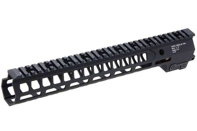 Rail MK14 M-Lok 13 pouces - Noir - Version avec marquage complet
