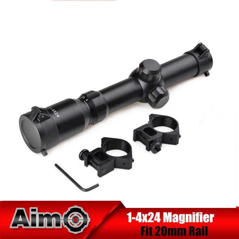 1-4x24 Tactical Scope - Black