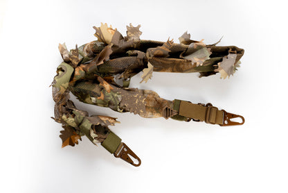 Ghillie Rifle Strap - Brown oak