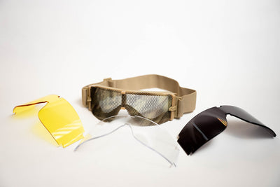 Lunettes Wideboys Uncrafted - Camouflage marron (avec 3 verres supplémentaires)