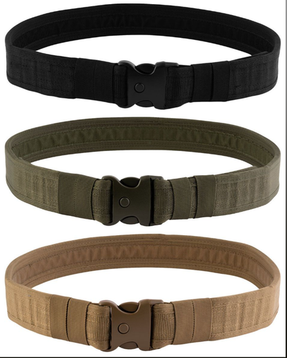 Tactical Security Belt  Black