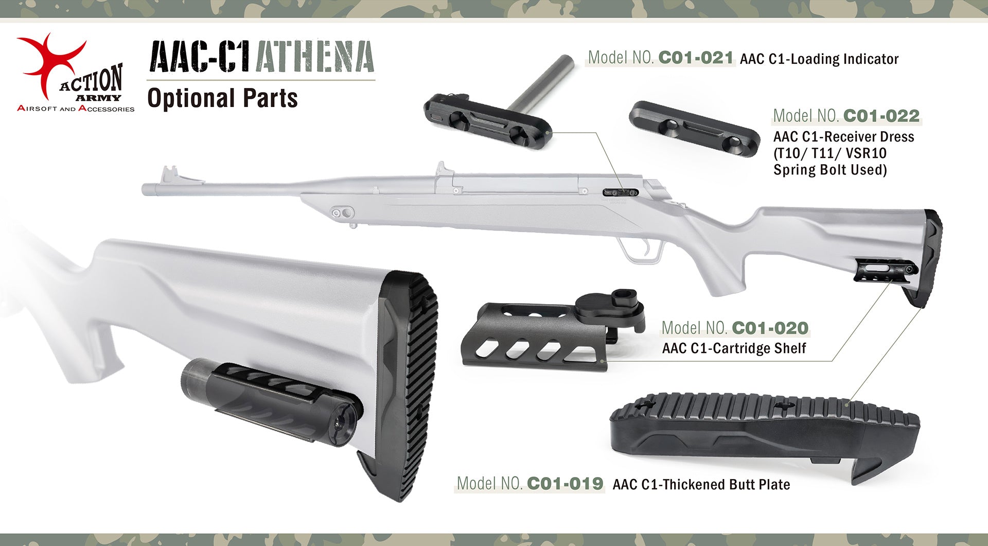 AAC C1 Cartridge Shelf