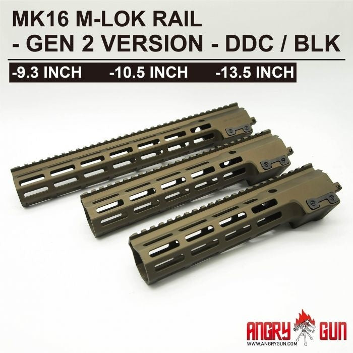 MK16 M-lok Haut de 13,5 pouces - DDC