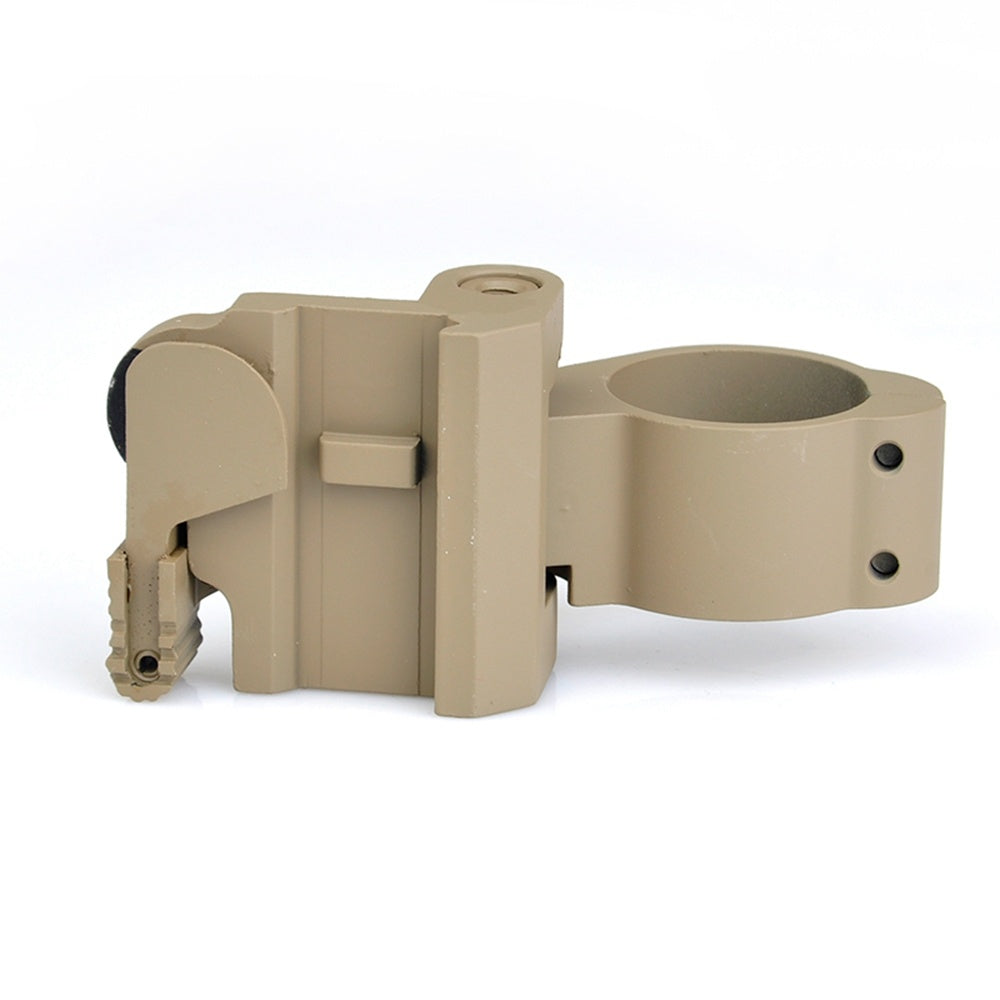 Support QD rabattable sur le côté, 30 mm - DE 