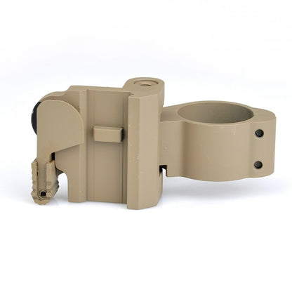 Support QD rabattable sur le côté, 30 mm - DE 