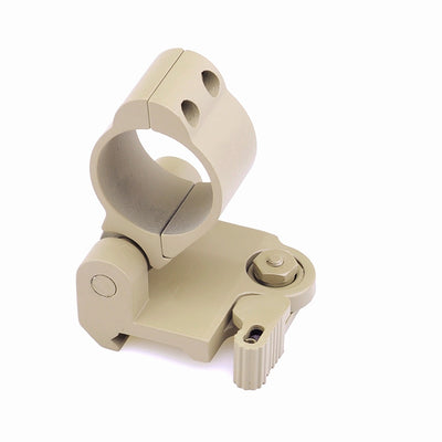 Support QD rabattable sur le côté, 30 mm - DE 