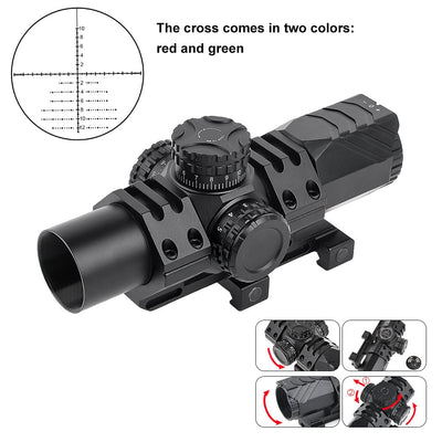 3x25 Scope Red/Green Dot - Black