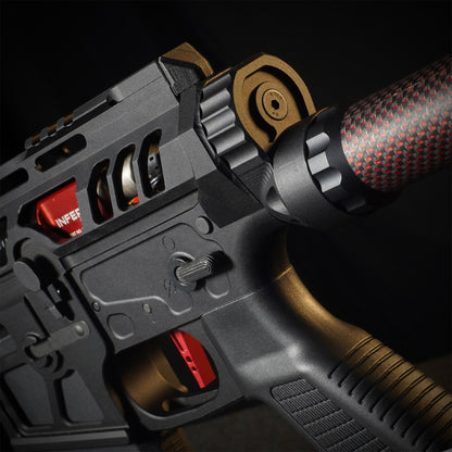 Heretic Labs Article III - Red Carbon Fiber