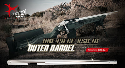 VSR10/SSG10 Silver Outer Barrel