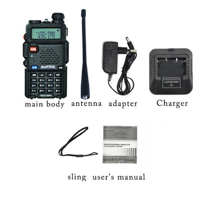 Radio bidirectionnelle professionnelle UV5R noire