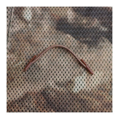 Attache rapide camouflage 3D marron 40 pièces