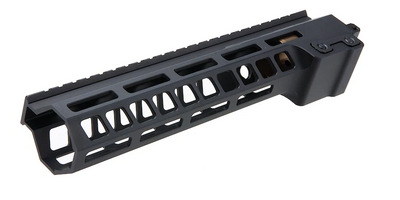 MK14 M-Lok Rail 9.5 Inch - Black - Full Marking Version
