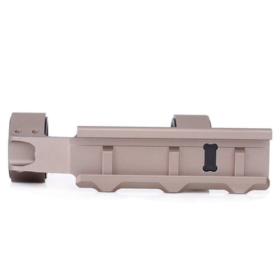 Precision Ultralight Extended Scope Mount With Bubble 25.4/30mm 1" DE