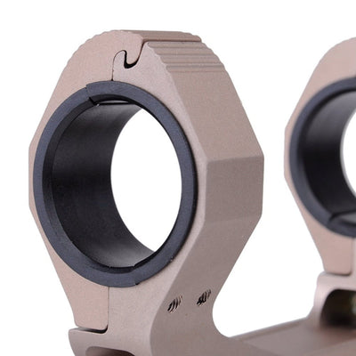 Precision Ultralight Extended Scope Mount With Bubble 25.4/30mm 1" DE
