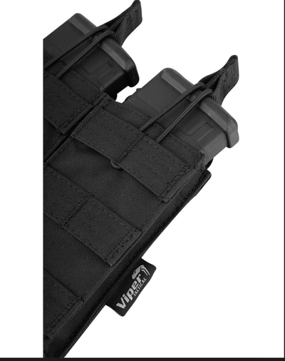 Quick Release Double Mag Pouch – Black