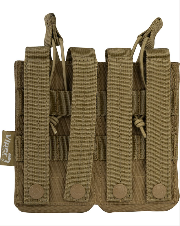 Quick Release Double Mag Pouch – Coyote